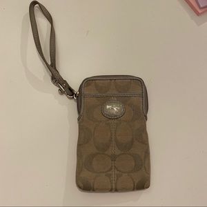 Coach Wristlet